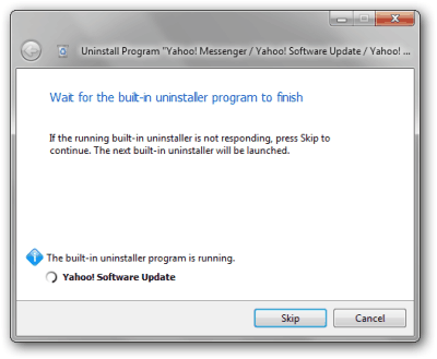 批量卸载进行中